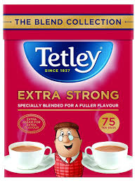 Tetley - Té Extra Fuerte 80 Bolsitas - 250g