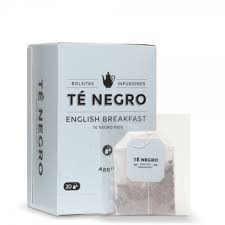 Té Negro English Breakfast en Bolsitas Individuales
