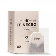 Té Negro Chai en Bolsitas Individuales