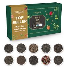 Caja Surtida de Té Negro VAHDAM - 10 Sabores