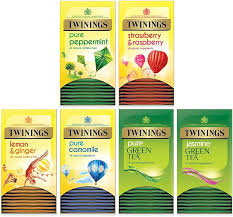 Variedad de Infusiones y Té Verde Twinings