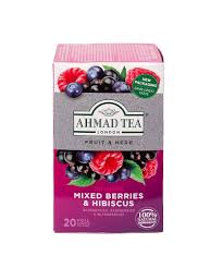 Té de Frutas Mezcla de Berries Ahmad - 20 Bolsitas