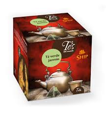 Té Verde de Jazmín - 15 Pirámides Aromáticas