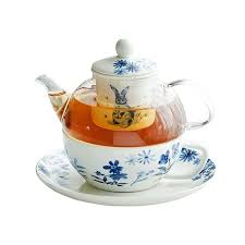 Tetera y Taza Individual: Juego Perfecto para una Persona