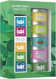 Kusmi Tea: Surtido de Té Verde con Colador para Regalo