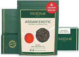 Té Negro Assam Exótico VAHDAM - 100g para 100 Tazas
