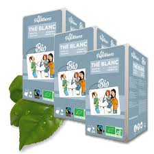 Té Blanco Bio Puro Les Papoteuses - 72 Bolsitas