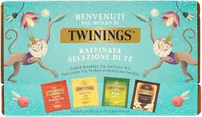 Selección de Té Twinings: Caja de Madera con 40 Variedades