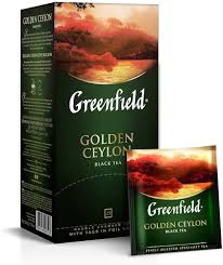 Té Verde Ceylon Dorado Greenfield - 25 Bolsitas