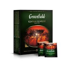 Greenfield Teas: Té Negro Kenyan Sunrise - 100 Bolsitas