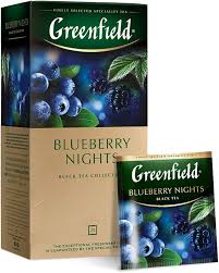 Té Negro Greenfield 'Noches de Arándano' 25 Bolsitas
