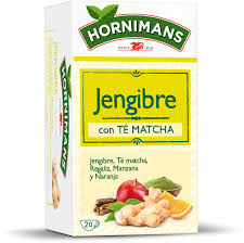 Hornimans Infusión Natural de Jengibre y Té Matcha