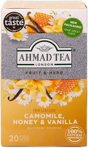 Infusiones de Frutas y Hierbas Ahmad Tea: Manzanilla