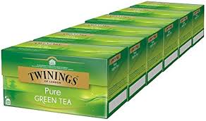 Twinings Té Verde Puro - Paquete de 6x25 Bolsitas
