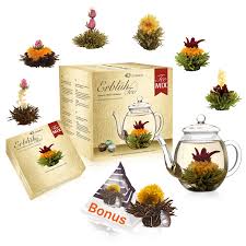 Set de Regalo Creano: Flores de Té en Tarro de Cristal