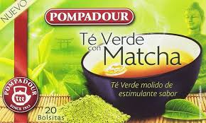Pompadour Té Verde Matcha - Pack 5 x 20 Bolsitas