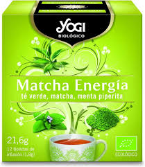 Infusión Yogi Matcha Energía - 12 Bolsitas