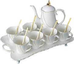 Conjunto de Té y Café Estilo Europeo