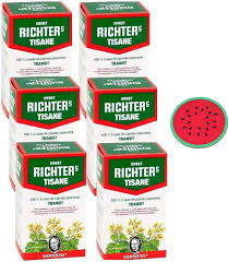 Té de Hierbas Ernst Richter Transit - Lote de 6 Cajas con Platillo de Silicona