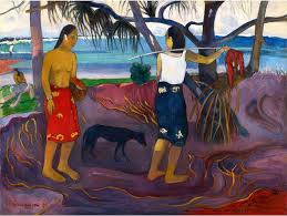 Póster Artístico I Raro Te Oviri de Gauguin