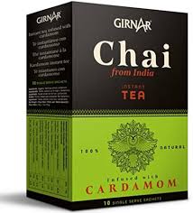 Té Chai Latte Instantáneo de Cardamomo GIRNAR - 100g