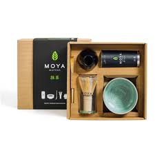 Set de Té Verde Orgánico Japonés Moya Matcha - 30g