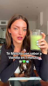 Preparación Rápida de Té Matcha con Vainilla