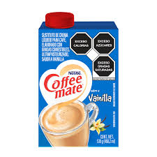 Coffee Mate Líquido Sabor Vainilla 530g - Sustituto de Crema para Café