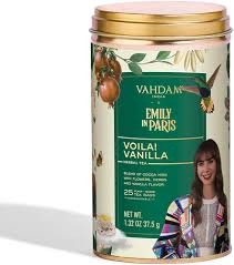 Bolsitas de Té de Vainilla VAHDAM: Emily in Paris (12)