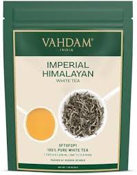 Té Blanco Imperial VAHDAM - 50g (25 Tazas)