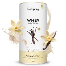 Proteína de Suero Vainilla Foodspring - 23g de Proteína para Musculación