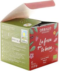 Infusión Orballo "La Fresa que Te Besa" - 15 Pirámides 15g