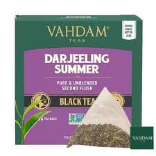 Té Negro Darjeeling de Himalaya VAHDAM - 15 Bolsitas