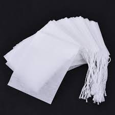 Filtros de Té Desechables - 200 Bolsas con Cordón