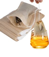 Bolsas de Filtro de Té Reutilizables - 100 Piezas