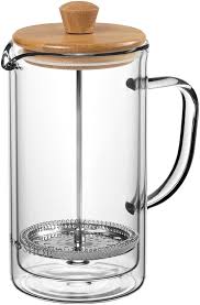 Tetera Francesa de Cristal 1L - Tea Shop