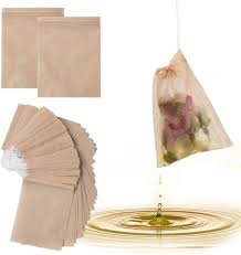 Bolsas de Filtro de Té Desechables - 300 Piezas Naturales