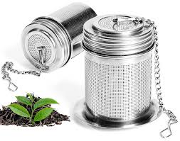 Infusor de Té de Acero Inoxidable - 2 Piezas