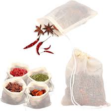 Bolsas de Muselina para Especias - 24 Piezas