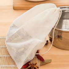 Bolsas Reutilizables de Algodón para Sopa y Especias