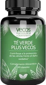Té Verde con Vitamina C - 60 Cápsulas Antioxidantes y Termogénicas