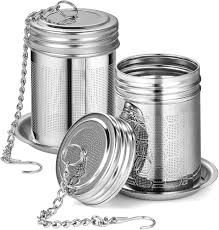 Juego de 2 Infusores de Té de Acero