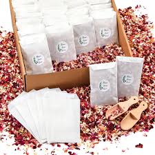 Bolsas de Confeti de Papel para Bodas - 100 Sets de Tenare