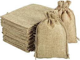 Pack de Bolsas de Yute para Bodas y Regalos