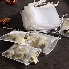 Bolsitas de Té de Nailon Transparente BONGVO