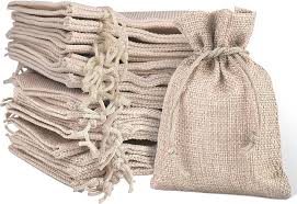 Bolsitas de Yute para Eventos Especiales - 50 Unidades