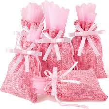 Bolsas de Peladillas Rosas para Celebraciones