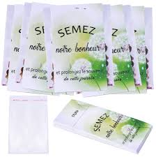 Bolsas de Semillas para Eventos Especiales - 60 Piezas