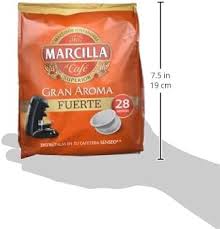 Café Fuerte Marcilla para Senseo - 5 Paquetes de 28 Cápsulas