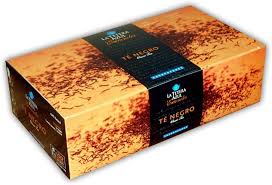 Tetera Azul: 100 Bolsitas de Té Negro Estimulante